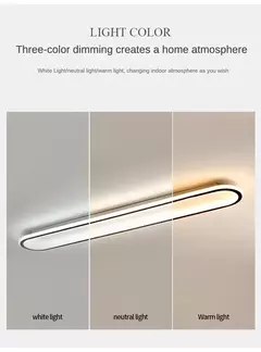 Modern Nordic LED teto lustre, Luzes de teto simples, Sala de estar, Sala de jan - Wolf Magazine