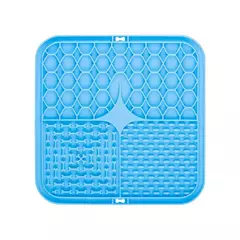 Pet lamber esteira de silicone para cães pet placa de comida lenta cão banho distração silicone cão otário treinamento de alimentos alimentador de cão suprimentos na internet