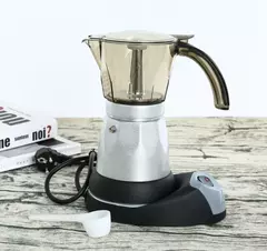 Máquina De Café Elétrica Portátil, Pote De Espresso De Aço Inoxidável, Máquina Mocha, Gk854, 300ml - loja online