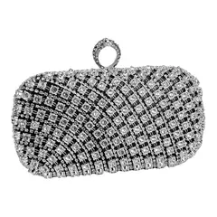 Bolsa quadrada de strass pequena, bolsa de ombro, bolsas femininas, carteiras, bolsa de noite para casamento, tendência, designer de luxo