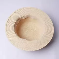Chapéu do verão para o pai e a criança, chapéu de palha largo com viseira do sol para mulheres, praia e curso, projeto novo - Wolf Magazine