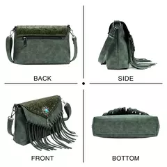 Celela design original bolsa de ombro para as mulheres couro do plutônio luxo embreagem designer bolsas ocidental bolsa franja saco do mensageiro - loja online