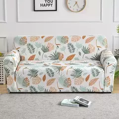 Imagem do 1pc flor impressa elástica capa de sofá antisuciedad elastano capa protetor de móveis para o quarto escritório sala estar decoração casa