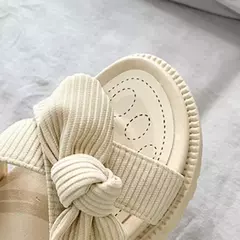 Imagem do Sapatos romanos plataforma para mulheres, sandálias planas, chinelos bonitos, estilo fada, estudante, nova moda, verão, 2023