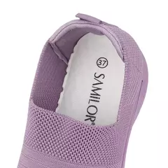 Tênis Flying Weave para mulheres, super leves, confortáveis sapatos vulcanizados, tênis respiráveis de malha feminina, verão