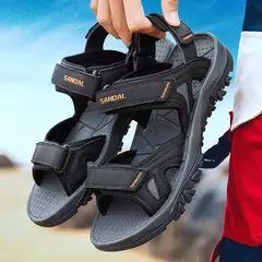 Sandálias de verão para homens, sapatos de praia casuais, sapatos leves ao ar livre, tamanho 39-46, nova marca - comprar online