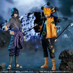 Imagem do 20cm bandai naruto anime figura shippuden uchiha sasuke hatake kakashi namikaze minato figura de ação coleção modelo brinquedos presentes