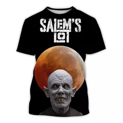 Camiseta de manga curta masculina, filme de terror, vampiro, impressa em 3D, hip-hop, casual, moda verão, novo, 2022 - comprar online
