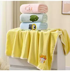 Imagem do Impresso Toalha de Banho do Bebê, absorvente Não-linting, Lovely Pattern Pattern, leve e suave sensação, textura delicada, 43x41";;VERDADEIRO;;"YELLOW