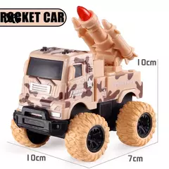 Puxe o carro de brinquedo para crianças, rotação inercial, tração nas quatro rodas, veículo off-road, SUV Racing Power, presente do carro na internet