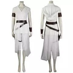 Star e guerras rey cosplay traje a ascensão de skywalker cosplay uniforme conjunto completo trajes de festa de carnaval de halloween para mulher gir - comprar online
