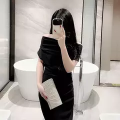 Bolsas de cetim luxuosas para mulheres, bolsa de embreagem banquete lantejoulas, ouro e prata, bolsa para festa de casamento, corrente elegante