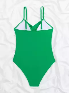 OIINAA-maiô feminino de peça única, maiô sexy sólido plissado, bodysuit estampado leopardo, conjunto de biquíni, moda verão, moda praia nova - Wolf Magazine