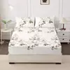 Capa de cama para quarto, 3 peças, conjunto de lençóis estampados (um lençol e duas fronhas) Una Sábana Y Dos Fundas De Almohada