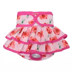 1pc feminino fralda do cão vestido altamente absorvente fraldas do cão para cães da menina, fraldas laváveis do cão para cães em calor, incontinência - comprar online