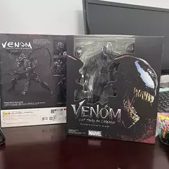 Venom 2 Venom: Deixe ser carnage figura de ação modelo brinquedos conjunta boneca móvel coleção presente de ano novo para criança - comprar online