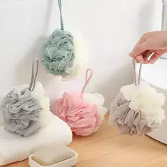 Soft Shower Mesh Foaming Sponge, Body Scrub, Esfoliante Back Brush, Skin Cleaner, Bath Bubble Ball, Skin Care, acessórios de banho - comprar online