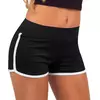 Mulheres de cintura média slim fit calças curtas elásticas altas, shorts apertados femininos para senhoras, corrida, elástico