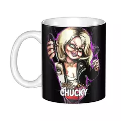 Personalizado horror assassino chucky canecas de café diy filme do jogo da cria - comprar online