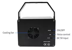 YSH-LED Disco Party Lights, USB Stage Laser, Padrão Beam Projector, Adequação, Karaoke, Casamento, Dia das Bruxas, Acessórios do partido na internet