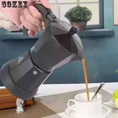 Máquina De Café Elétrica Portátil, Pote De Espresso De Aço Inoxidável, Máquina Mocha, Gk854, 300ml