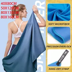 Toalha de microfibra de secagem rápida, Super macio e leve, Super absorvente, esportes, Camping, ginásio, natação, ioga, praia, novo - loja online
