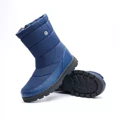 Botas de neve de pelúcia impermeáveis masculinas, tênis duráveis, sapatos de lazer, tamanho grande, quente, meio da panturrilha, ao ar livre, inverno na internet
