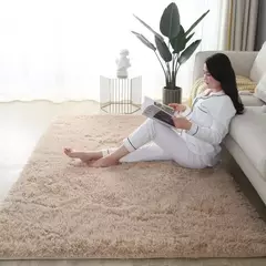 Imagem do Tapete grande fofo para crianças, Tapete de pelúcia no quarto, tapete de veludo macio para crianças, decoração de sala de estar
