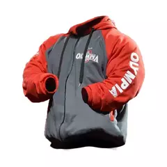 Olympia-Hoodies masculinos para musculação, moletom fitness, pulôver, roupas esportivas, masculino, jaqueta com capuz, roupas para treino