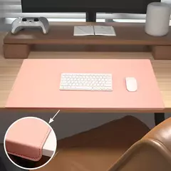 Dobrável cotovelo guarda de pulso couro escritório mesa tapete grande mouse almofada computador portátil mesa gaming mousepad tapete almofada - comprar online