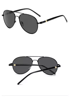 Homens E Mulheres Óculos De Sol Polarizados Coloridos Óculos Reflexivos Óculos De Condução Preto Unisex Lentes Piloto Uv400 - Wolf Magazine