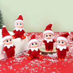 Natal elfo boneca nova estante fada boneca artesanal monstro brinquedo de pelúcia presentes de natal 2025 ano novo festa de natal decoração do quarto - loja online