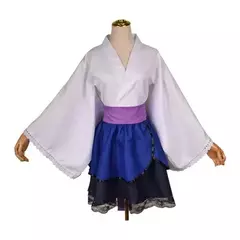 Imagem do Anime shippuden uzumaki cosplay traje sexo réversão quimono lolita vestido meninas feminino japão estilo vestidos