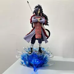 42cm uchiha madara figura naruto shippuuden gk estatueta de ação pvc mangá estátua coleção ornamento modelo criança brinquedo de natal presente