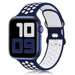 Bracelete Sport para Apple Watch, Bracelete de Silicone, iWatch Series 9, 8, SE, 7, 3, Ultra 2, 49mm, 40mm, 41mm, 42mm, 44mm na internet