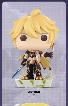 Edição genuína funko pop genshin impacto keqing, paimon anime personagem ação desktop decoração em veículo modelo colecionável - Wolf Magazine