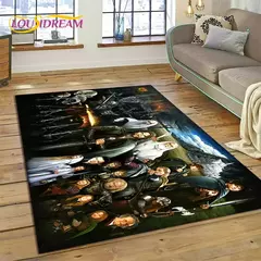 3D L-Senhor dos Anéis filme HD tapete, decoração antiderrapante para sala de - comprar online