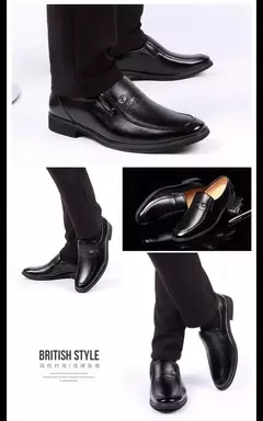 Sapatos formais de couro masculino, mocassins de vestido, sapatos de deslizamento respiráveis, sapatos pretos para dirigir, marca de luxo, tamanho grande 38-44, 2023 - Wolf Magazine