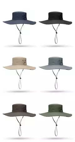 Tampão solar anti-UV respirável masculino, aba larga grande, chapéu de balde, chapéu de vaqueiro, pesca ao ar livre, caminhada, praia, malha, moda verão, novo, 2024