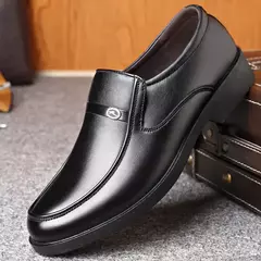 Sapatilhas de pele formal masculina, sapatos casuais, social, tendência elegante, plana, negócios, primavera, outono, novo, moda