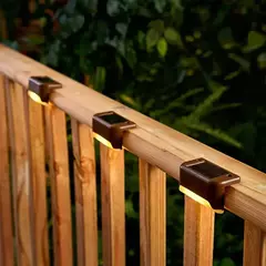 Impermeável LED Solar Stair Light, Jardim ao ar livre Passagem Pátio Terraço Guardrail Step Light, Luz Paisagem, 1 Pc, 4 Pcs, 10 Pcs, 20Pcs - Wolf Magazine