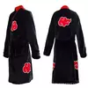 Naruto anime uzumaki akatsuki roupões de banho pijamas homem cosplay trajes para casa yondaime namikaze roupão de banho térmico pijama