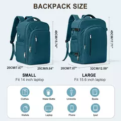 Bolsa para Laptop Easyjet de Grande Capacidade, Mochila de Viagem para Homens e Mulheres, Bolsa de Cabine, Ryanair 45x36x20, 40x20 - loja online