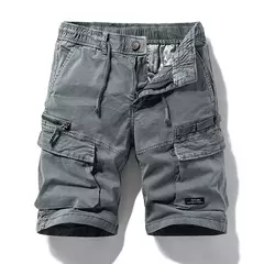 Camuflagem de algodão masculino Bermuda Beach Jogger Shorts masculino para carga, Breeche casual, verão, Dropshipping quente, novo - comprar online