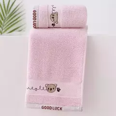 Toalha de banho de algodão do bebê, Lenço, Toalha de rosto, Urso bonito dos desenhos animados, Limpeza manual, Suave, Crianças, Crianças, Banho recém-nascido na internet
