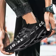 MAEDEF-Tênis de corrida leve masculino, calçados esportivos, malha clássica, respirável, casual, mocassins masculinos, na moda, 2024 na internet
