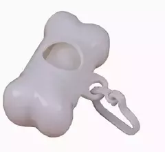 Saco de bidê para animais de estimação, saco de banheiro para cães, suprimentos de limpeza para animais de estimação, tipo osso, recipiente de lixo para animais de estimação, coletor de banheiro na internet