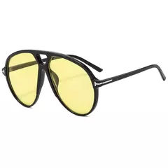 Óculos de sol piloto superdimensionados para homens e mulheres, óculos de sol retrô, óculos UV400, marca de luxo, nova moda, ins trending, 2022 - Wolf Magazine