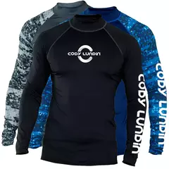Apertado manga longa mergulho camisetas masculinas, natação Rash Guard Swimwear, proteção UV Surf Vestuário, Beach Floatsuit Tops - comprar online