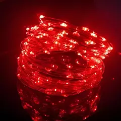 Copper Wire LED String Lights Caixa de bateria, Iluminação do feriado, Luzes de fadas para o Natal, Decoração de casamento, 1m, 2m, 5m, 10m, 20m - Wolf Magazine